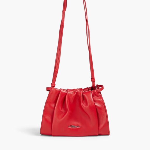 NWT 3.1 Phillip Lim Blossom mini leather crossbody bag, lipstick red - Picture 2 of 7